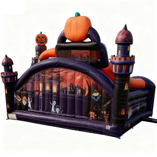 Halloween Inflatable Obstacle Course factory