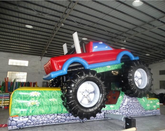Monster Truck Bouncy Castle