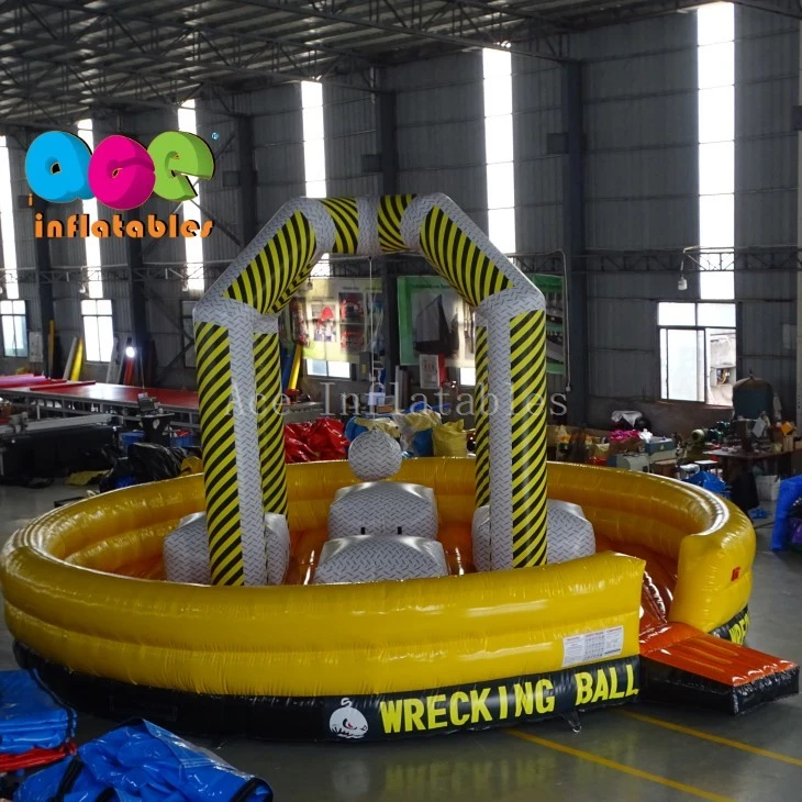 Inflatable Wrecking Ball Interactive Games for Events2